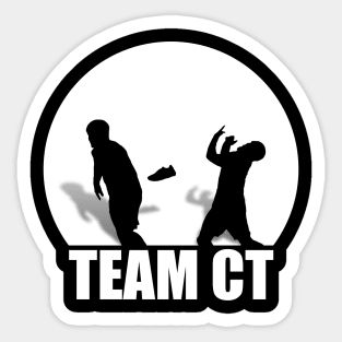 Team CT MTV The Challenge - Wes Shoe Throw Sticker